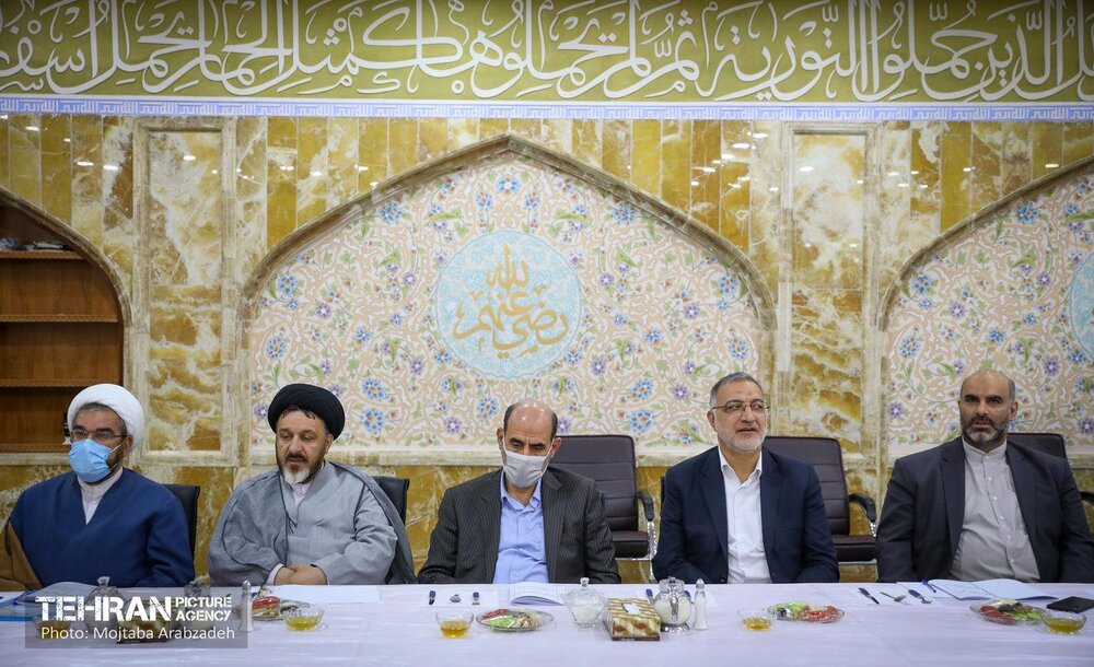 جلسه ستاد احیای امر به معروف و نهی از منکر کشور با حضور شهردار تهران