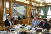 دیدار مدیرعامل شرکت پست با شهردار تهران