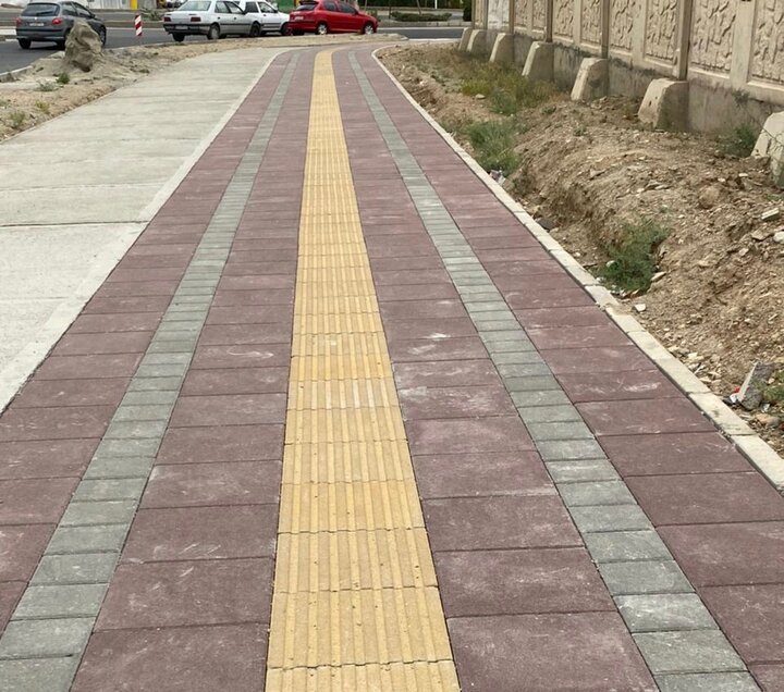 احداث ۹ کیلومتر پیاده‌رو سازی در ۶ ماه  