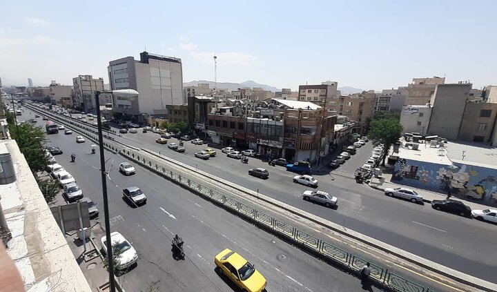 اجرای پروژه ساماندهی تقاطع شهید دکتر آیت و خیابان دماوند در منطقه ۸ 