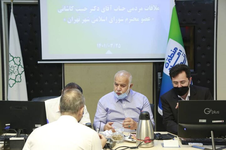 برگزاری جلسه ملاقات مردمی عضو شورای شهر تهران با ساکنان منطقه ۵