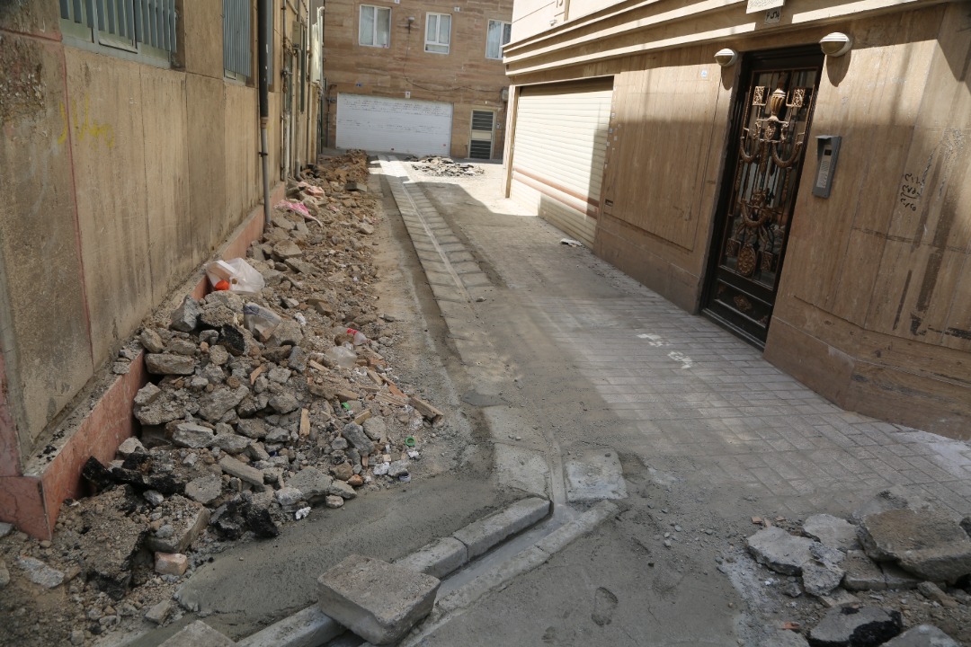 بهسازی معابر منطقه ۱۰ با انجام بیش از دو هزار متر نهرسازی