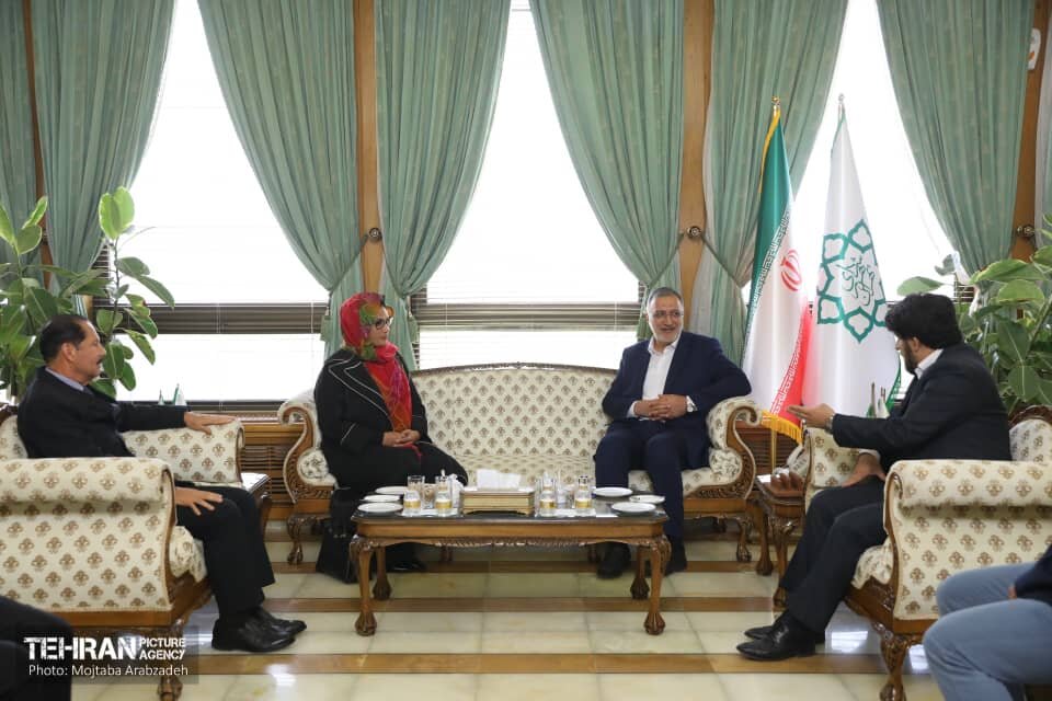 دیدار شهردار تهران با فرماندار هاوانا و شهردار ماناگوا