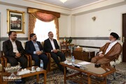 دیدار شهردار تهران با تولیت حرم حضرت عبدالعظیم حسنی(ع)
