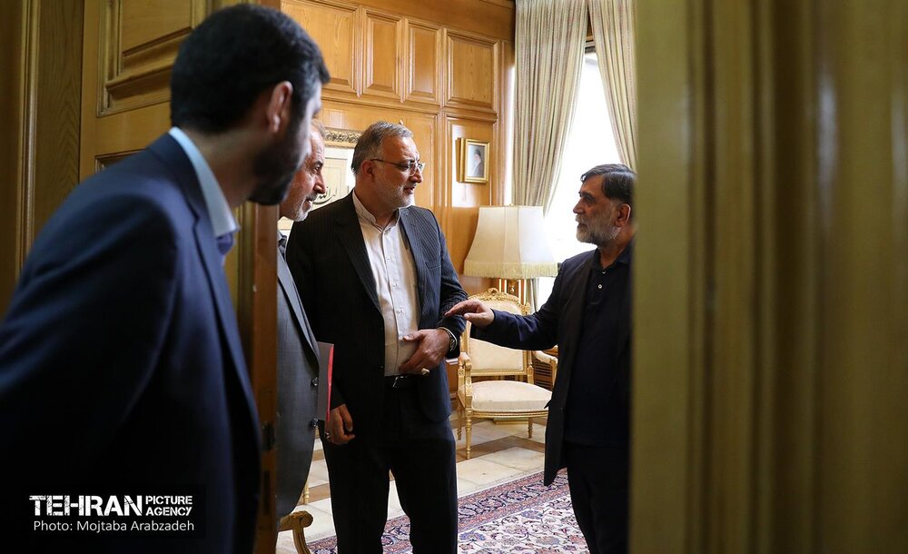 دیدار مدیران عامل سرخابی‌ها با شهردار تهران