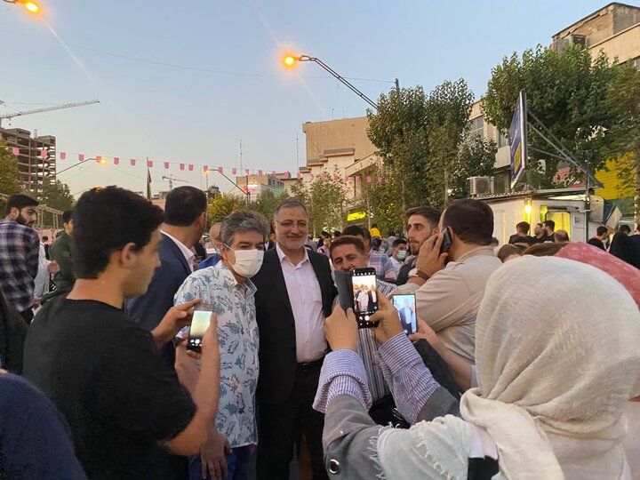 حضور شهردار تهران در پیاده‌روی «مهمانی ۱۰ کیلومتری غدیر»