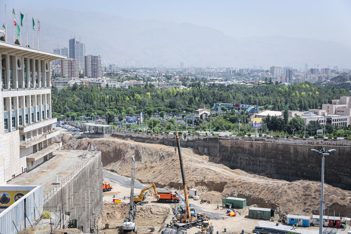 عزم جدی مدیریت شهری در تحکیم دائم گود فاز ۲ برج میلاد