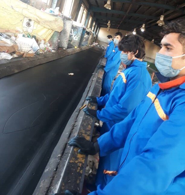 تولید کمترین زباله شهر تهران در منطقه۹