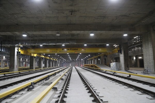 بزرگترین پایانه زیرزمینی قطارهای شهری در کشور شنبه افتتاح می‌شود 