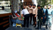 اجرای طرح جمع‌آوری و رفع سد معبر در محور ۱۵ خرداد و بازار تهران