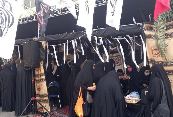برپایی موکب‌های فرهنگی و اجتماعی حجاب و عفاف در میادین شهدا و بهارستان 