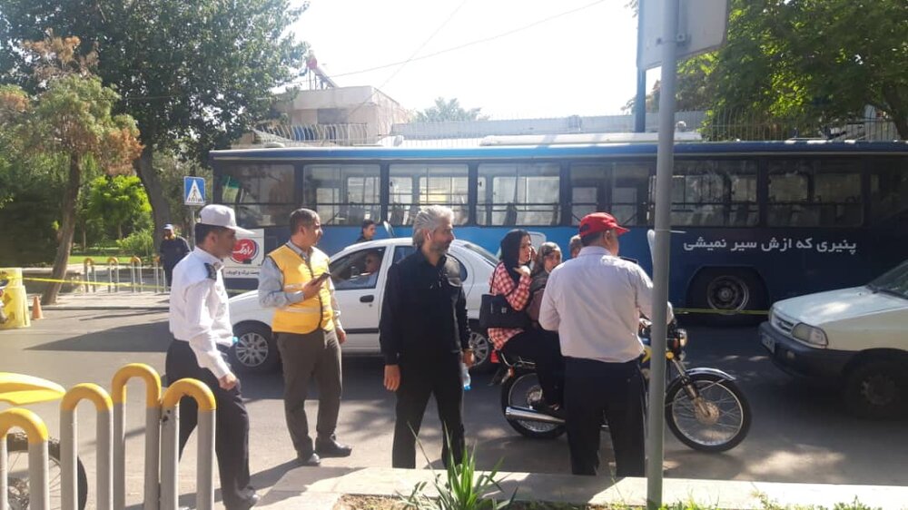 برگزاری مانور فرونشست زمین و شکستگی لوله گاز در منطقه ۱۰