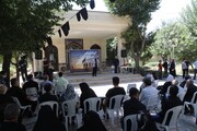 برگزاری آئین بدرقه کاروان خادمین حسینی منطقه ۱۷ به نجف اشرف