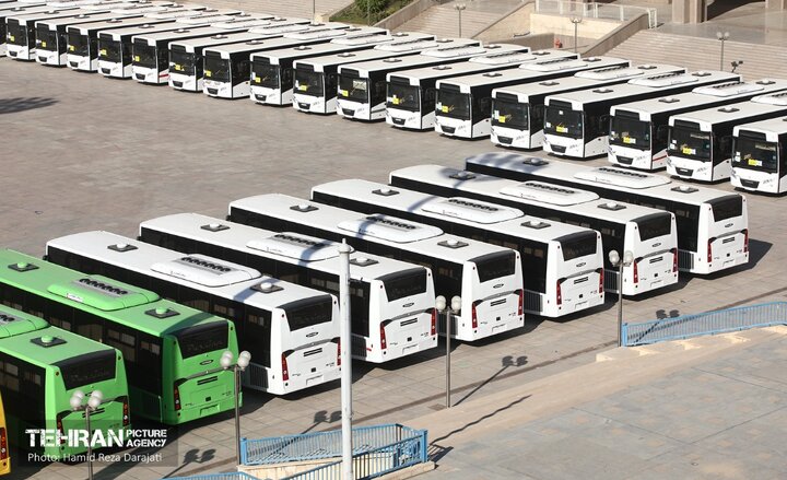 بازسازی و ورود ۵۵۰ دستگاه اتوبوس به ناوگان اتوبوسرانی در آستانه مهرماه