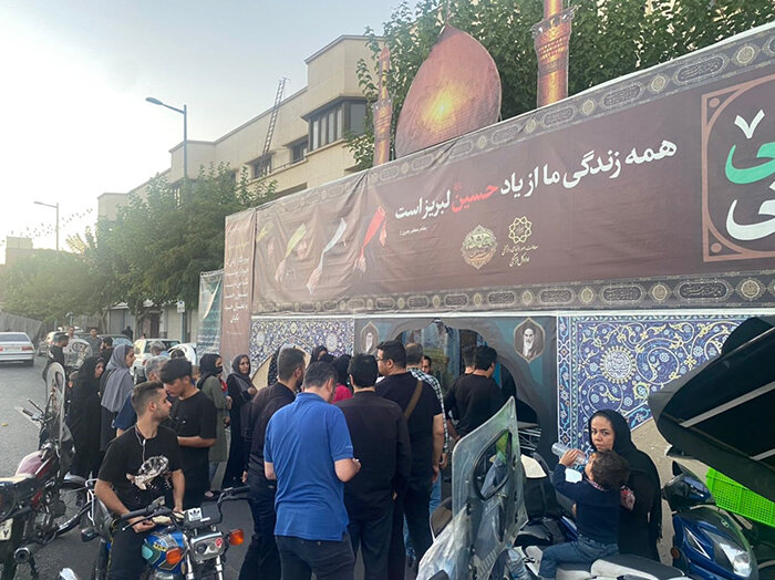 برپایی موکب تکیه ملت در میدان بهارستان تا پایان ماه صفر