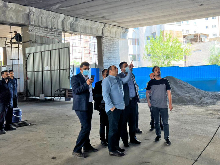 بازدید مدیران ارشد شهرداری شیراز از پروژه‌های تعمیرات تخصصی و مقاوم‌‎سازی پل‌های شهر تهران