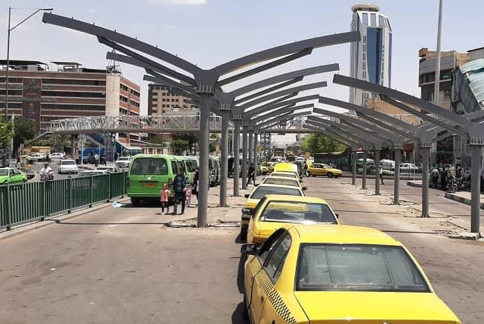 اتمام پروژه مسقف‌سازی پایانه تاکسی سه‌راه تهرانپارس تا نیمه مهر