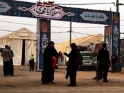 خدمات‌رسانی منطقه یک به زوار اربعین اباعبدالله الحسین (ع)در موکب شلمچه