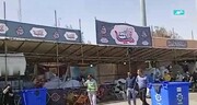 خدمات به زائران در مرز مهران
