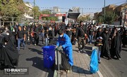 خدمات شهرداری تهران در راهپیمایی جاماندگان حسینی(ع)