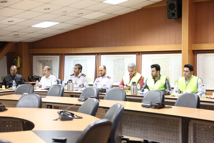 برگزاری مانور طرح استقبال از مهر در منطقه ۱۰