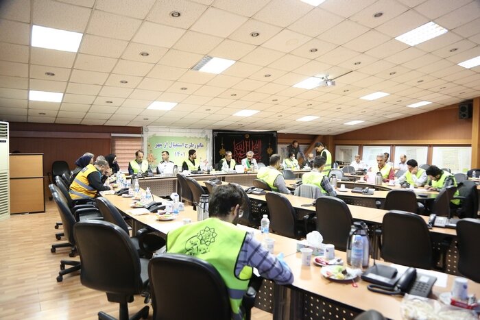 برگزاری مانور طرح استقبال از مهر در منطقه ۱۰