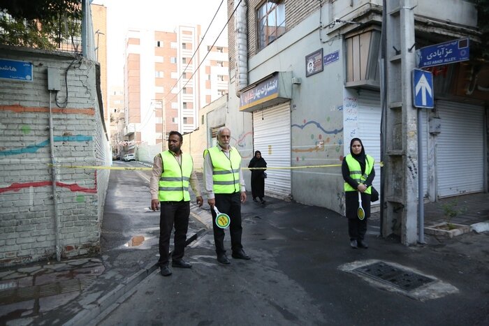 برگزاری مانور طرح استقبال از مهر در منطقه ۱۰