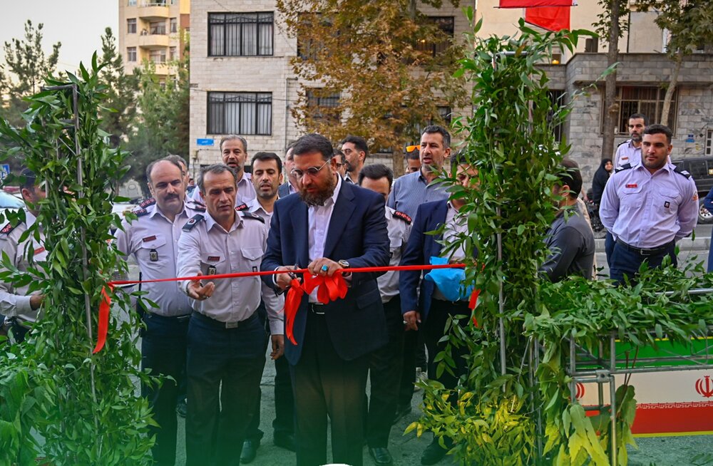 ایستگاه آتش‌نشانی محله قیطریه افتتاح شد