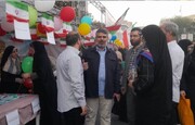 توزیع ۶ هزار سربند «یا مهدی» و پرچم جمهوری اسلامی ایران در جشن بزرگ پیامبر مهربانی