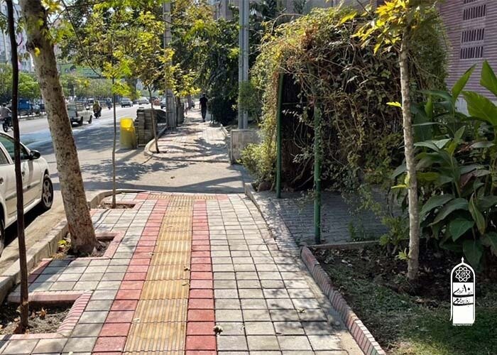 مناسبسازی هفت هزار مترمربع از معابر منطقه ۱۰