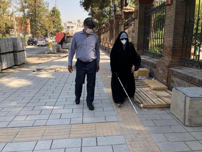 مناسبسازی هفت هزار مترمربع از معابر منطقه ۱۰