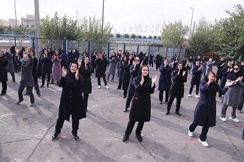 حضور بانوان شاغل در سازمان ورزش در پویش "یکشنبه‌های ورزشی" 