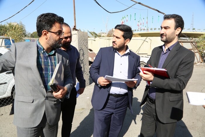 بازدید شهردار منطقه ۱۰ از طرحهای دارای ظرفیت سرمایهگذاری