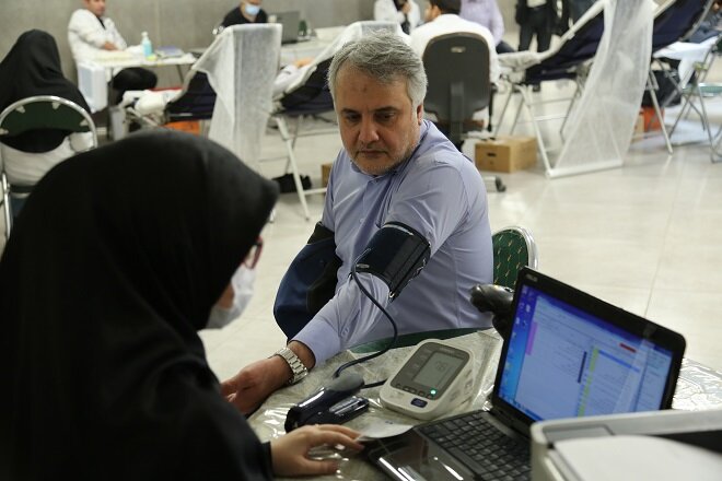مشارکت بیش از یکصد نفر از کارکنان سازمان مدیریت میادین میوه وترهبار در اهدای خون