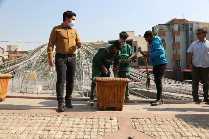 میدان جمهوری اسلامی نونوار میشود