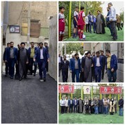 افتتاح زمین چمن مصنوعی شهید کاظم سلمانی در منطقه ۱۴