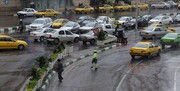 معابر تهران لغزنده است،احتیاط کنید