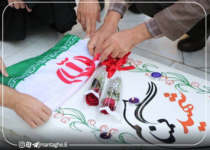 پروژه ساخت المان در مقبره شهید گمنام دانشگاه شرافت کلید خورد
