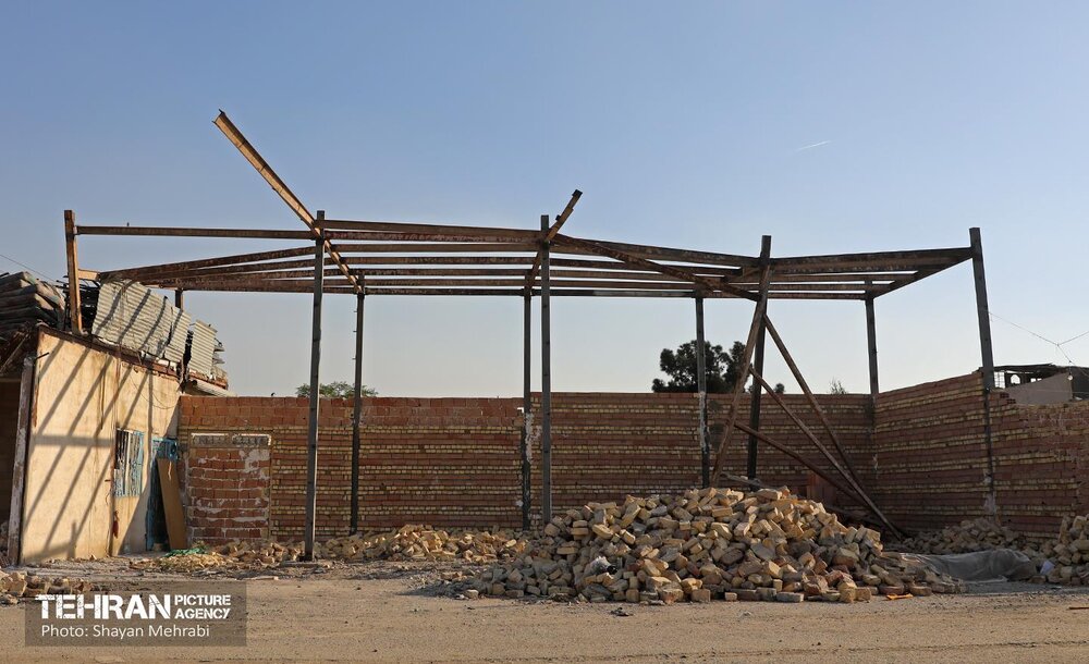 تخریب ساخت‌ و سازهای غیر مجاز محله خلازیل