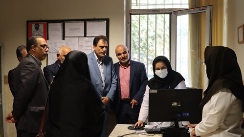 بازدید مدیرعامل شرکت شهر سالم از مرکز خدمات جامع سلامت در جنوب تهران