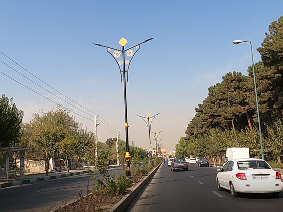 بهسازی خیابان سلمان فارسی در ضلع جنوب حرم حضرت عبدالعظیم (ع)