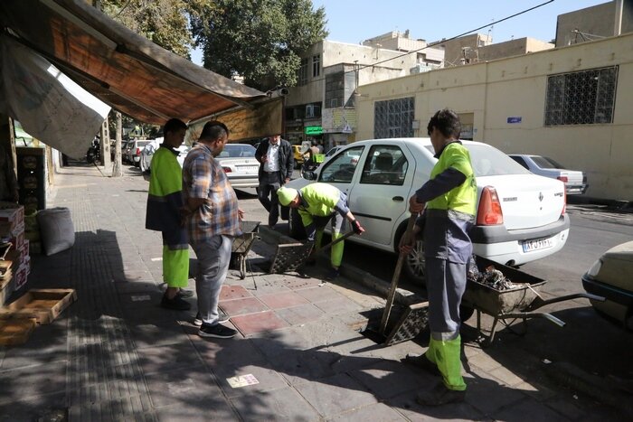 لایروبی بیش از ۵۳ هزار متر از شبکه آبهای سطحی در منطقه ۱۰