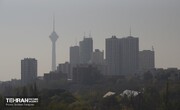 هوای تهران در وضعیت «نارنجی» قرار گرفت