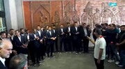 تیم ملی ایران بدرقه شد