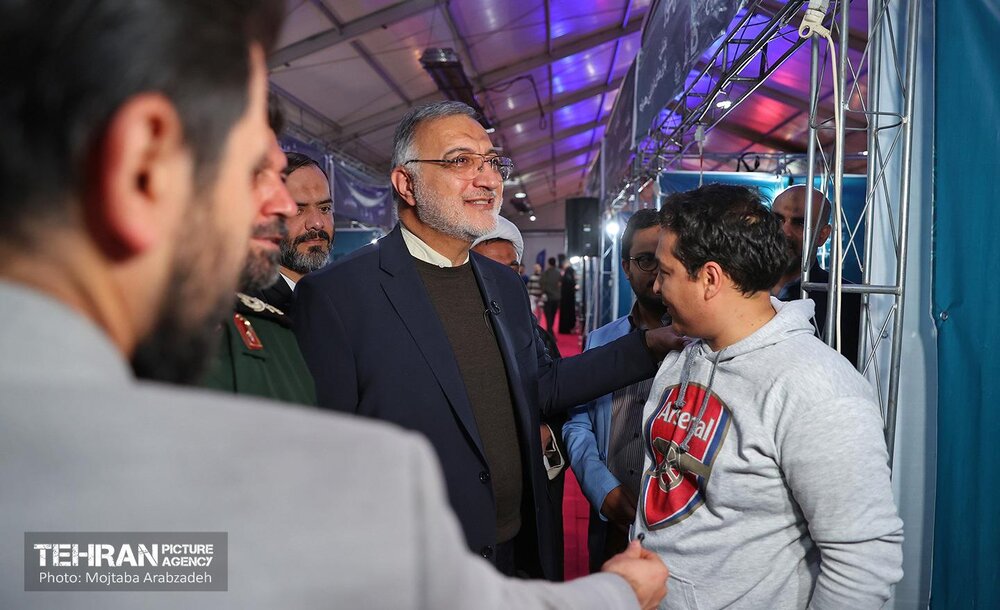 بازدید شهردار تهران از چهارمین رویداد سراسری تولید محتوای دیجیتال بسیج