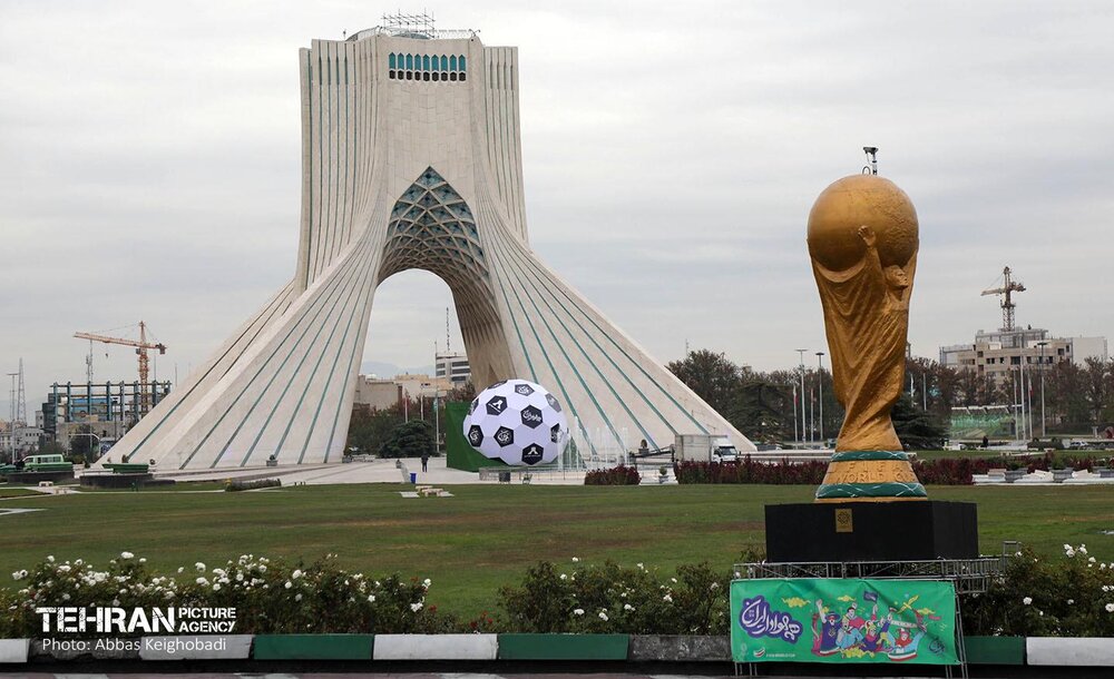 جام جهانی ۲۰۲۲ در میدان آزادی