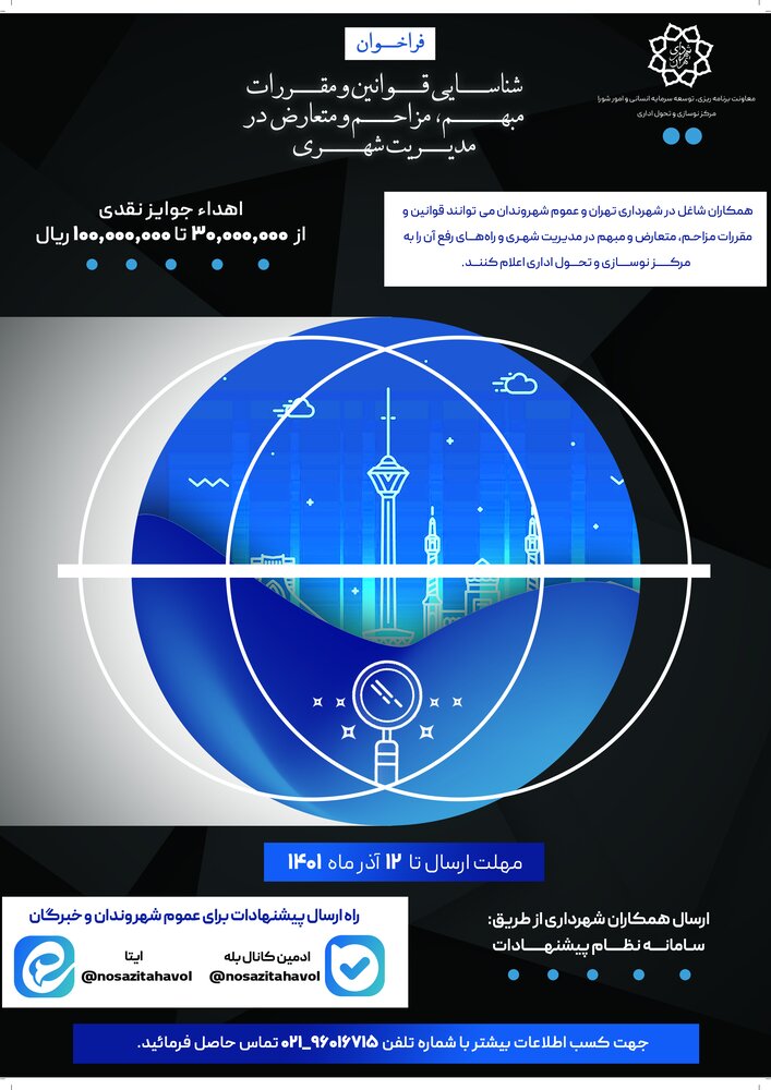 شناسایی ۵۰ ماده از قوانین و مقررات دارای ابهام، تزاحم و تعارض در مدیریت شهری