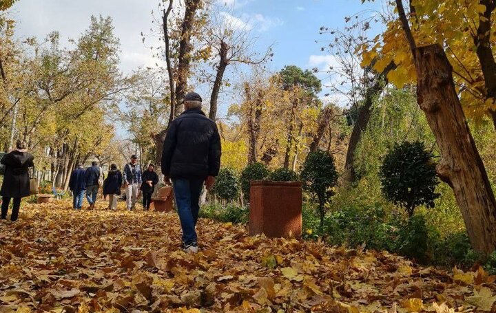 طرح "گذر پاییز رنگارنگ" در بوستان‌های شمیران اجرا شد