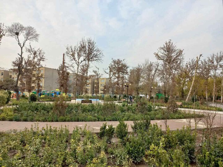 بهره‌برداری از بوستان "باغ سبزی" در محدوده منطقه ۱۷