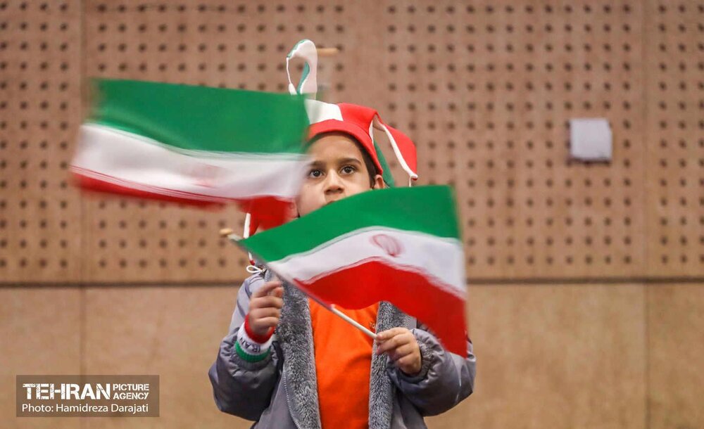 اکران عمومی فوتبال ایران_آمریکا در برج میلاد تهران